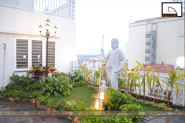 Thiết kế thi công tiểu cảnh sân thượng